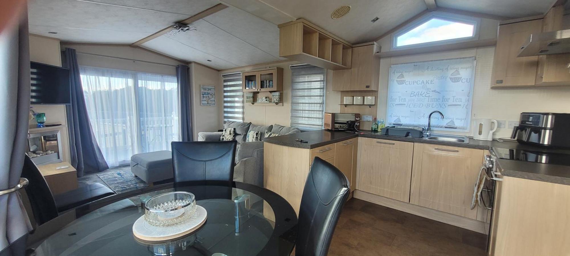Home With A View Whitecliff Bay Holiday Park Bembridge Eksteriør billede