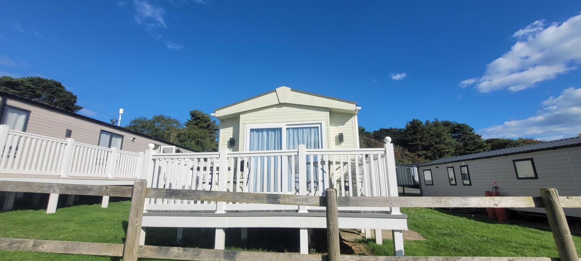 Home With A View Whitecliff Bay Holiday Park Bembridge Eksteriør billede